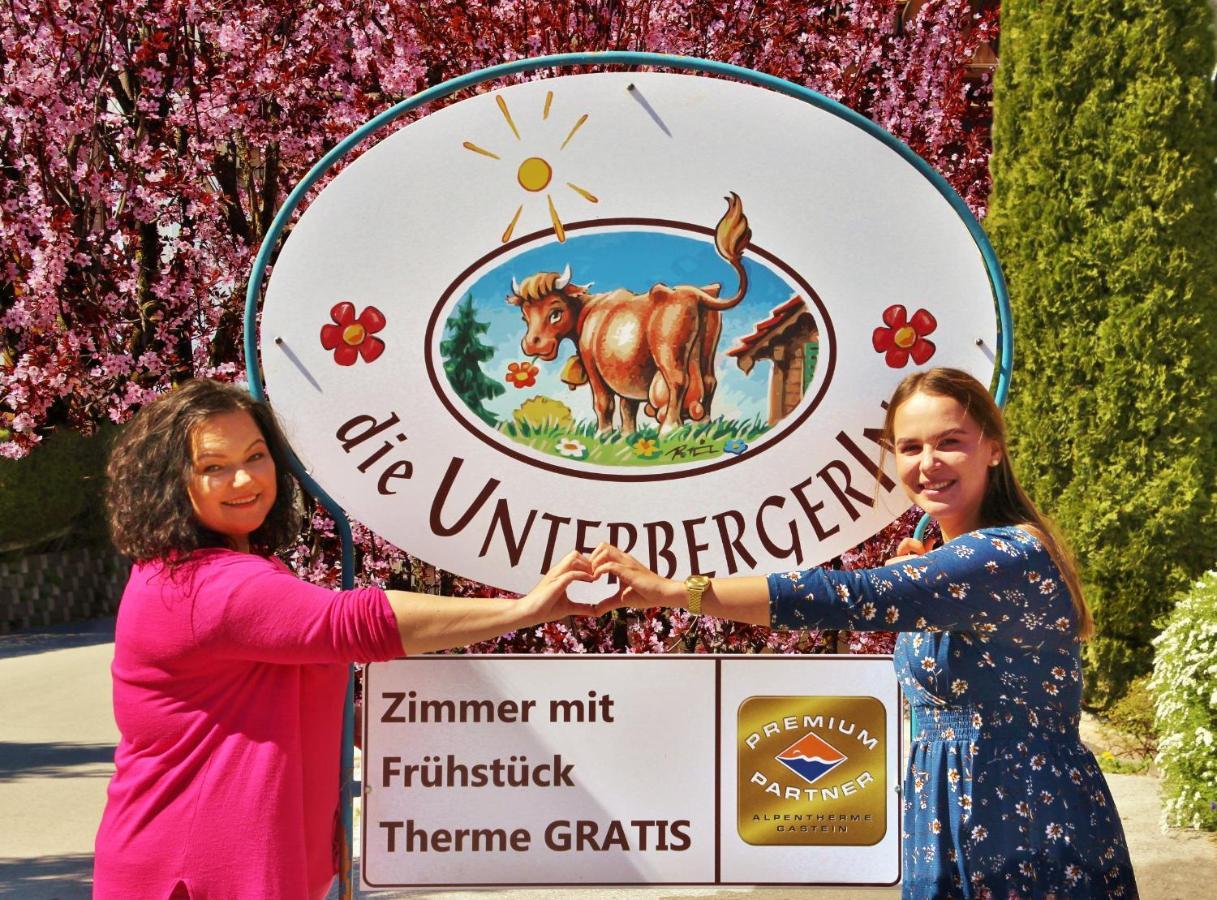 דורפגשטיין Bauernhofhotel "Die Unterbergerin" - Zimmer Mit Fruehstueck Und Ferienwohnungen In Gastein Mit Gratis Thermeneintritt מראה חיצוני תמונה