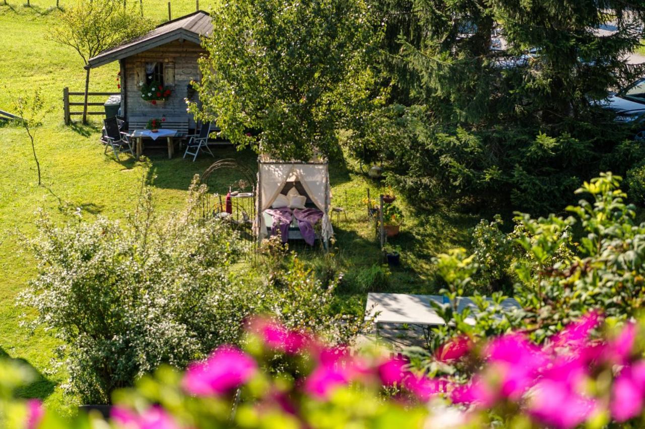 דורפגשטיין Bauernhofhotel "Die Unterbergerin" - Zimmer Mit Fruehstueck Und Ferienwohnungen In Gastein Mit Gratis Thermeneintritt מראה חיצוני תמונה