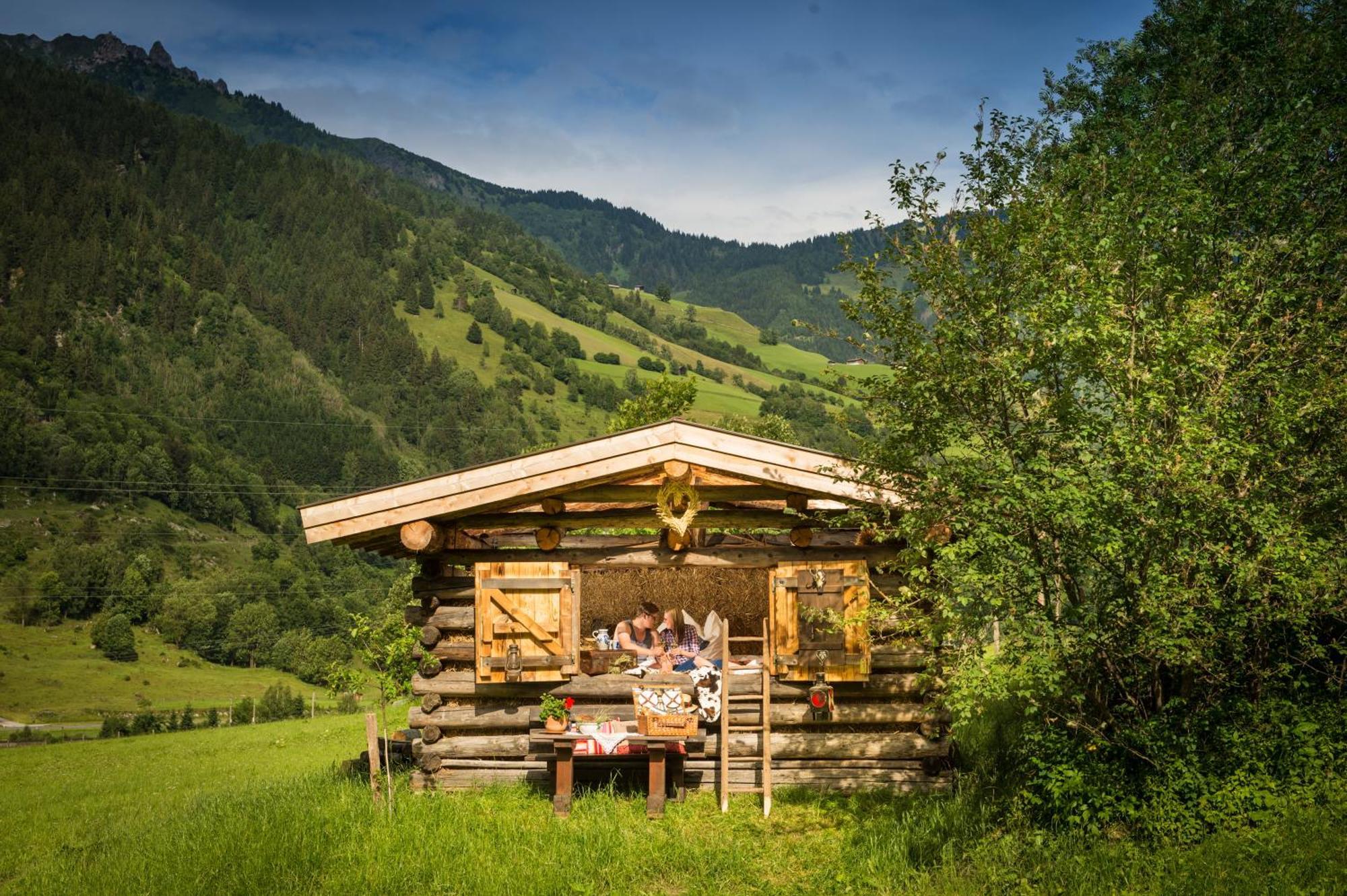 דורפגשטיין Bauernhofhotel "Die Unterbergerin" - Zimmer Mit Fruehstueck Und Ferienwohnungen In Gastein Mit Gratis Thermeneintritt מראה חיצוני תמונה