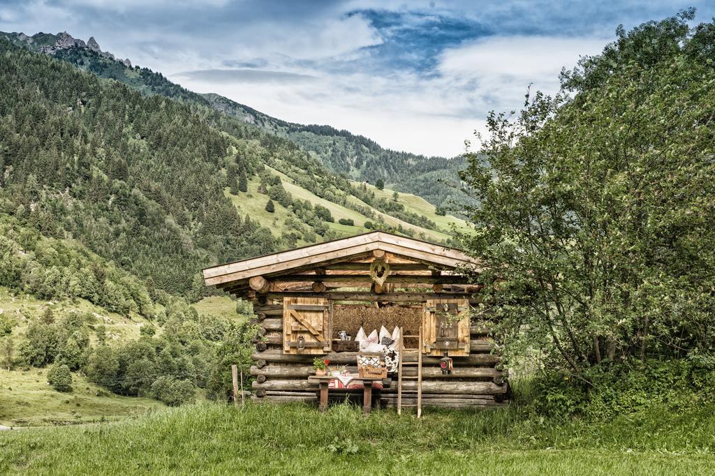 דורפגשטיין Bauernhofhotel "Die Unterbergerin" - Zimmer Mit Fruehstueck Und Ferienwohnungen In Gastein Mit Gratis Thermeneintritt מראה חיצוני תמונה